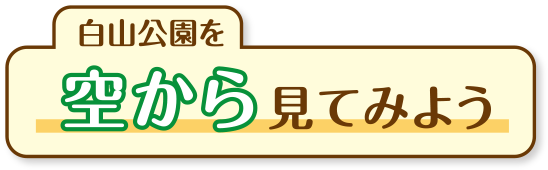 白山公園を空から見てみよう