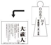 人形の取り扱い作法